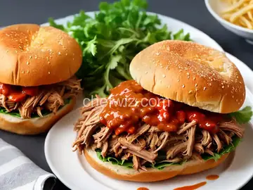 Valerio's Pulled Pork Sandwich