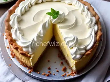 Vanilla Bavarian Cream Pie