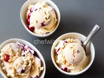 Vanilla Cherry Ice Cream