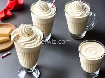 Vanilla Milkshakes without Ice Cream