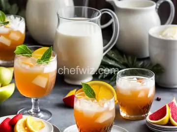 Vanilla-Pear Holiday Punch