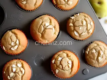 Vanilla Pear Muffins