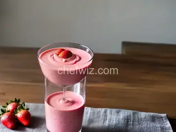 Vanilla-Strawberry Puree