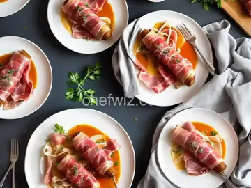 Veal Involtini with Prosciutto and Parmesan