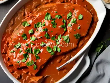 Veal Paprikash