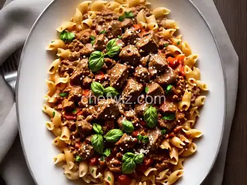 Veal Ragu with Campanelle