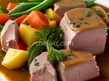 Veal Roast Blanquette