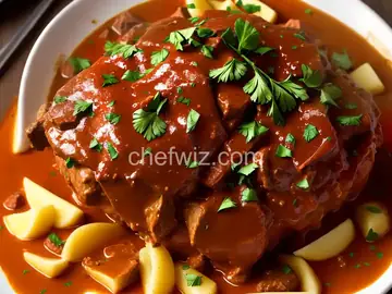 Veal Shank Paprikash