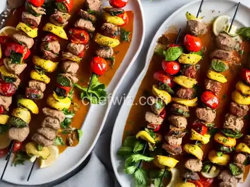Veal Spiedini - Stuffed, Skewered, and Grilled