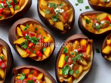 Vegan Air Fryer Potato Skins