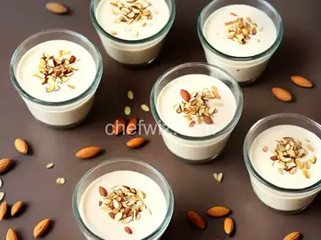 Vegan Almond-Vanilla Pudding