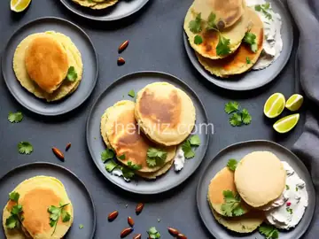 Vegan Arepas Made with Polenta