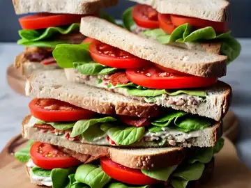 Vegan BLT Sandwich