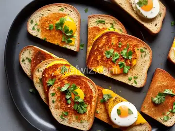 Vegan: Breakfast Garlic Toast Recipe