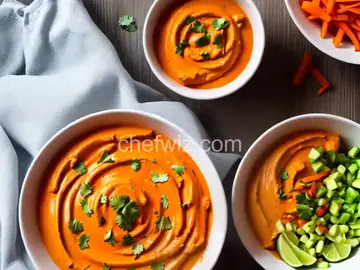 Vegan Chipotle Carrot Queso