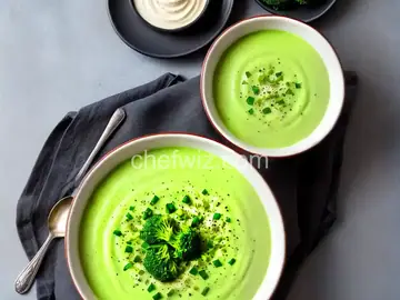 Vegan Cream of Broccoli Soup