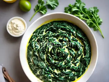Vegan Creamed Spinach