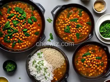 Vegan Garbanzos con Espinacas y Jengibre (Spanish Chickpea and Spinach Stew With Ginger) Recipe