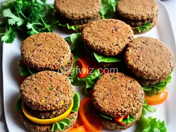 Vegan Lentil Burgers