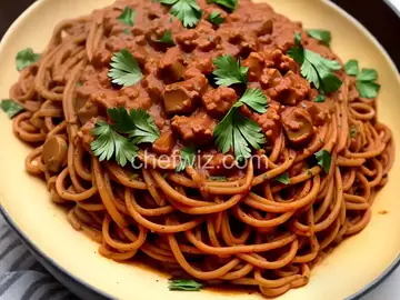Vegan Mushroom Bolognese