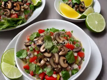 Vegan Mushroom Ceviche