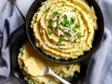Vegan Roasted-Garlic Mashed Potatoes