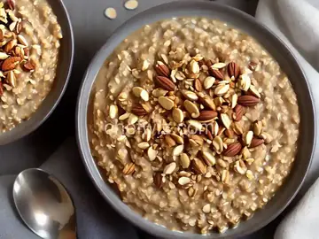 Vegan Vanilla Nut Oatmeal