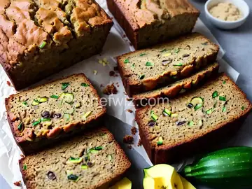 Vegan Zucchini Banana Bread