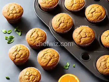 Vegan and Gluten-Free Orange Muffins