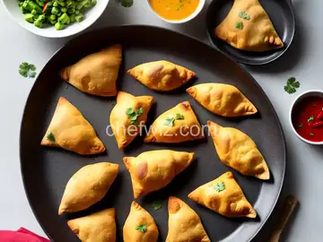 Vegetable Curry Samosas
