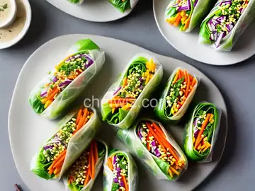 Vegetable-Filled Summer Rolls