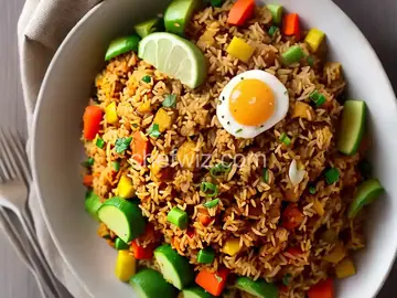 Vegetable Nasi Goreng