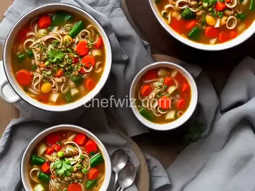 Vegetable Noodle Soup