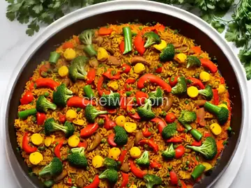 Vegetable Paella (Paella Verdura)
