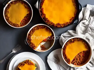 Vegetable Shepherd's Pie with Baked Beans