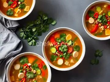 Vegetable Tom Yum Soup
