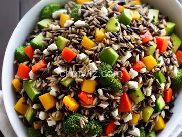 Vegetable Wild Rice Salad