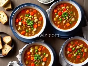 Vegetable soup and fufu