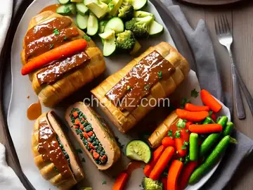 Vegetables Wellington (The Ultimate Vegan Plant-Based Holiday Roast) Recipe