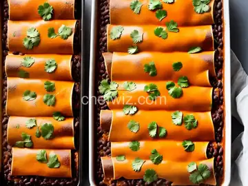 Vegetarian Black Bean Enchiladas