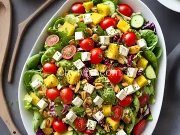 Vegetarian Italian Chopped Salad