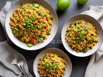 Vegetarian Lime Orzo