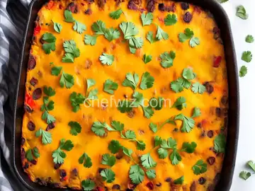 Vegetarian Mexican Breakfast Casserole