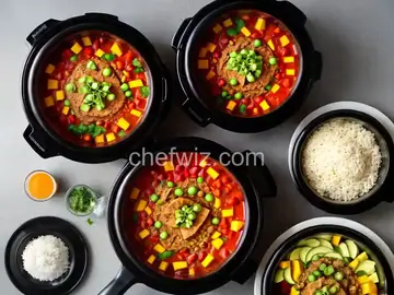 Vegetarian Slow Cooker Meal