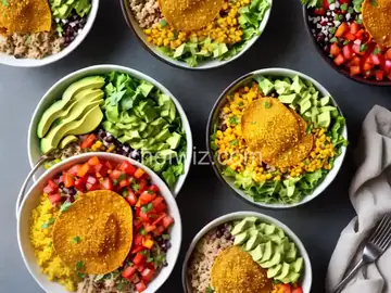 Vegetarian Taco Bowls