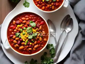Vegetarian Three-Bean Chili