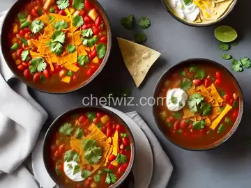Vegetarian Tortilla Soup