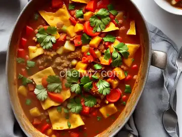 Vegetarian Tortilla Stew