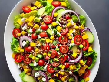 Veggie Nacho Salad