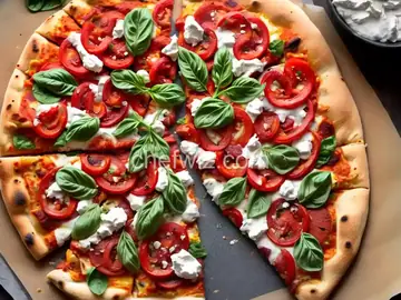 Veggie Pita Pizza
